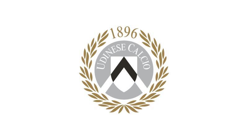 Biểu tượng Udinese luôn giữ màu trắng đen gắn với truyền thống Friulian
