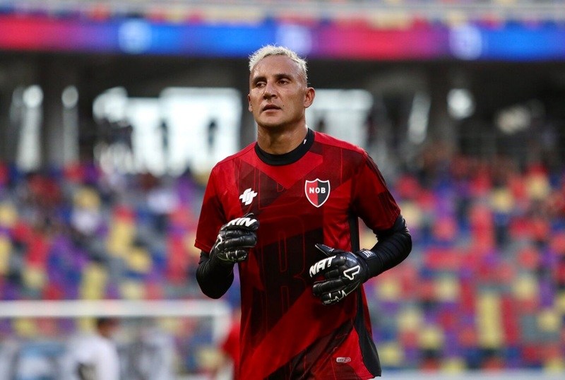 Navas trong màu áo của câu lạc bộ Newell’s Old Boys
