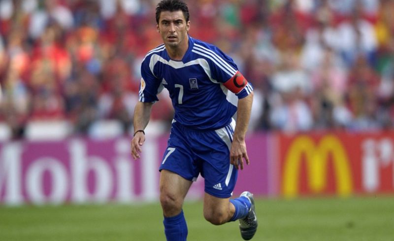 Theodoros Zagorakis là đội trưởng huyền thoại đã dẫn dắt Hy Lạp vô địch Euro 2004
